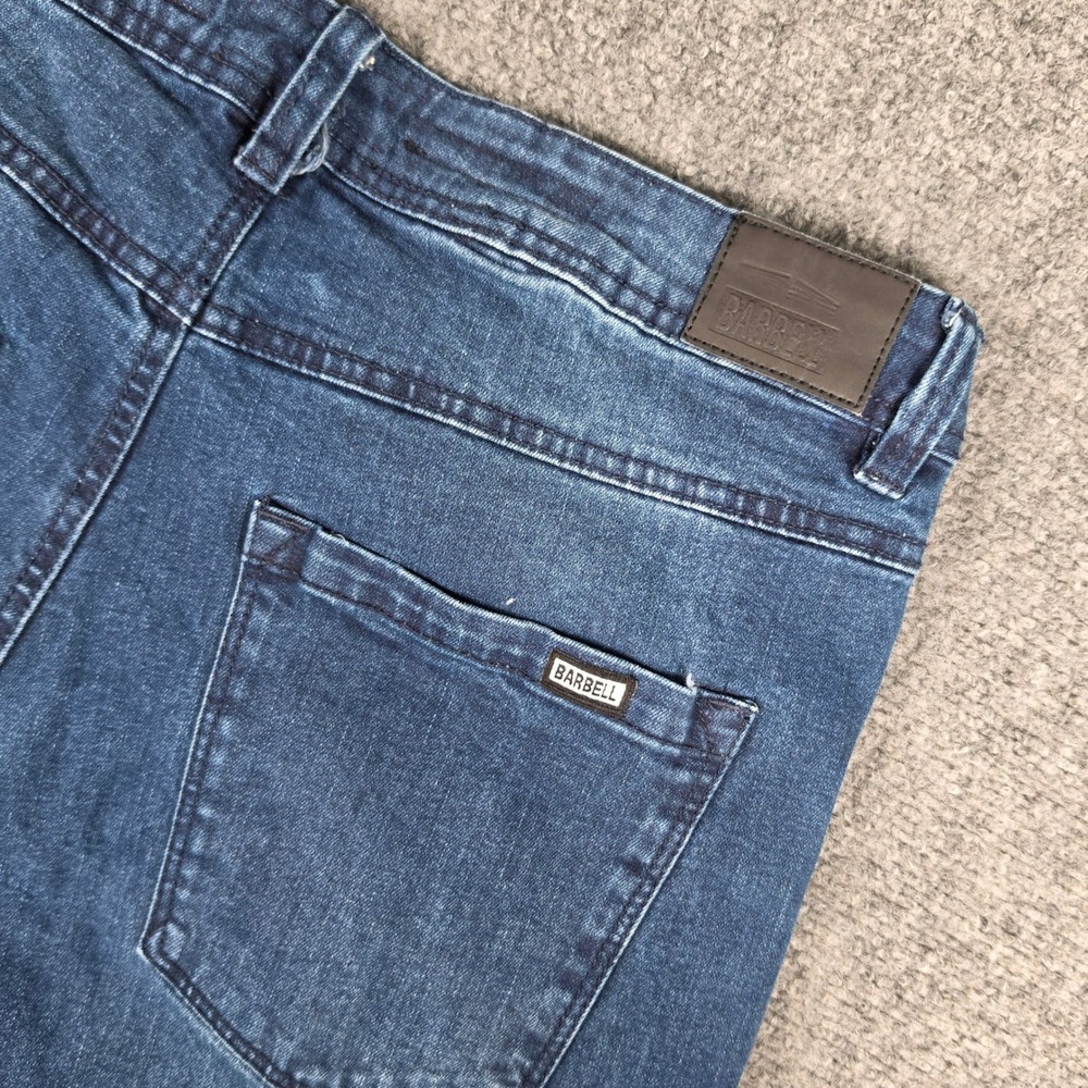 Barbell Apparel Relaxed Athletic Fit Jeans Mens tag 32/30 (fit 32/28.5) Stretch